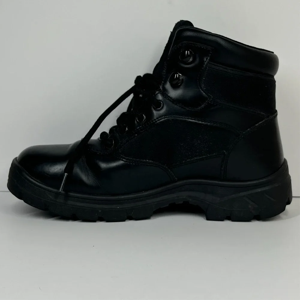 Skechers Wascana Benen Tactical Relaxed Fit Work Boots‎ Men's 7 Waterproof Black